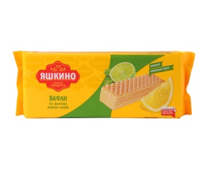 Вафли фас Яшкино 300гр ЛИМОН-ЛАЙМ ЯВ608 1/15