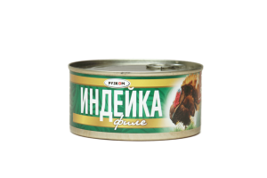 Индейка туш ГОСТ филе Рузком ж/б 325гр 1/12