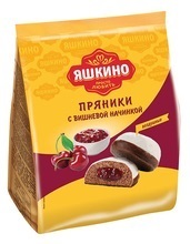 Пряник фас Яшкино 350гр с вишневой нач ЯП906 1/8