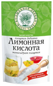 Волшебное Дерево Лимонная кислота 200гр Дой-Пак 1/15