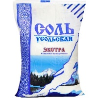 Соль Усольская Экстра фас 1кг 1/25