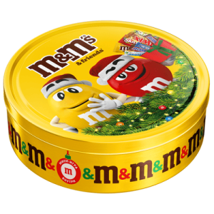 НГ Подарок новогодний М&М`S Жестяная банка 311гр 1/8
