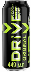 Напиток Энергетический Драйв Ми Ориджинал 0,449л ж/б 1/12