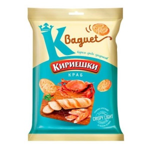Сухарики Кириешки Багет КРАБ 50 гр ВС124 1/32