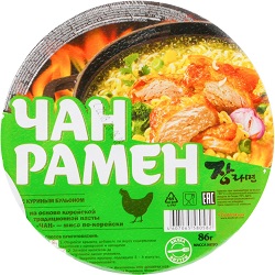 Лапша ЧАН РАМЕН т/ч курица 86гр 1/24