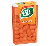 Драже Тик Так 16гр АПЕЛЬСИН 1/12