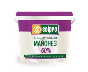 Майонез SolPro 10 л ( 9,7кг ) Провансаль 60% ведро