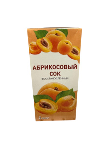 Сок ГОСТ Нектар 1л Абрикос 1/12