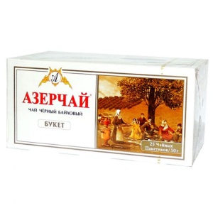 Чай Азерчай  черн Букет 25пак 1/24