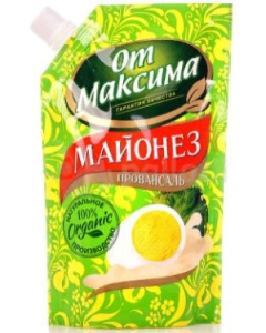 Майонез От Максима 200 мл дой пак 1/20