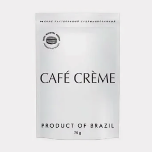 Кофе Бразилия CAFE CREME 75гр м/у 1/20