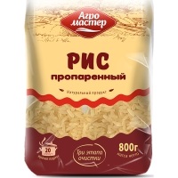 Крупа Агро Мастер рис пропаренный 800г