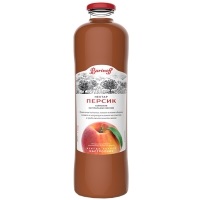 Сок БАРИНОФФ 1 л Персиковый с мякотью нектар стекло