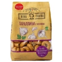 Сушка фас Тараллини 180гр с чесноком ВТ004 1/24