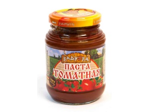 Томат паста Кадушка 260г 1/12 ГОСТ