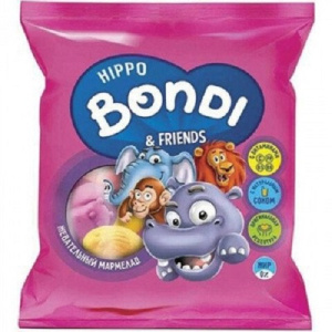 Мармелад фас Хиппо Бонди  и друзья жевател 100гр ПМ671 1/28