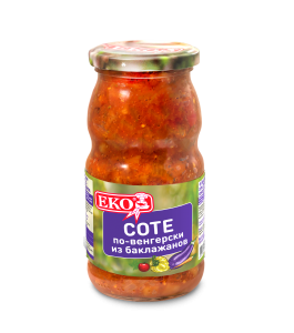 Соте из баклажанов ЕКО по-венгерски 480 г ст/б