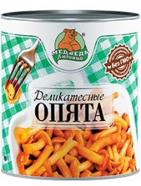 Грибы Медведь Любимый Опята ж/б в с/с 3100 мл1/6