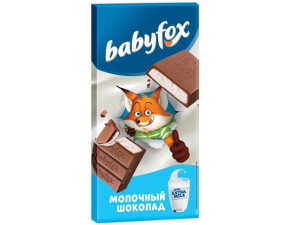 Шок Яшкино Бейбифокс плитка тонкая 90гр 1/14  РРВ001