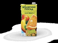 Сок Волжский Посад 2л Мультифрукт 1/6