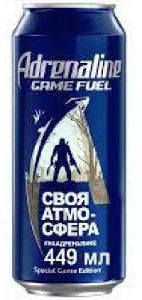 Напиток Энергетический Адреналин Игр Энергия 0,449л ж/б 1/6