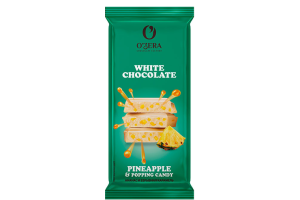 Шок ОЗЕРА 90гр белый Ананас и взрывная карамель 1/20 КРХ541