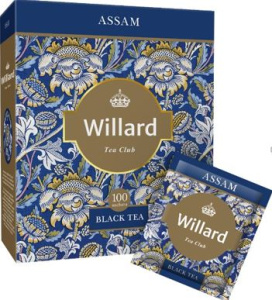 Чай Лондон (London Tea Club) 100пак Assam в инд. сашетах 1/8