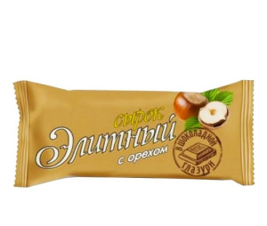 Сырок глазированный Минский молочный №1 Элитный с орехом 38гр 20% 1/40