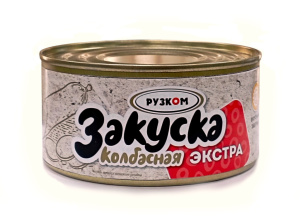 Закуска колбасная ДОКТОРСКАЯ 325гр 1/24