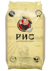 Рис для японской кухни 25 кг