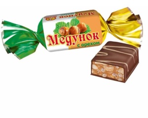 Конфеты Славянка Медунок глаз.орех 1/1/6