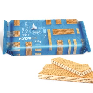 Вафли фас Рахат Молочные  400гр 1/9