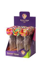 Кар Sweet Ness н/палочке леденцовая 15гр диск 1/36 шоубокс