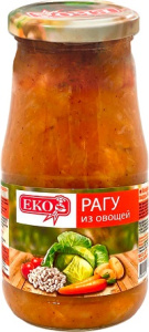 Рагу ЕКО из овощей 520 г ст/б 1/12