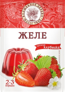 Волшебное Дерево Желе клубника 50гр 1/25