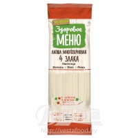 Лапша Здоровое меню многозерновая 450гр 1/20 №14