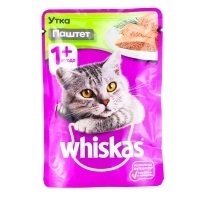 Вискас 75 гр Паштет Утка 1/24