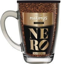 Кофе ДР Максимус стеклянная кружка 70гр NERO
