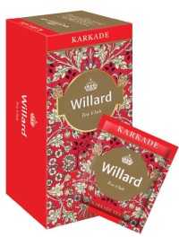 Чай Лондон Вилард (Willard) 25пак Каркаде 1/17