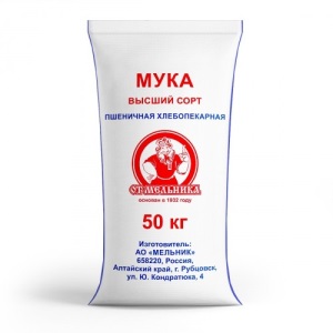 Мука вес в/с Мельник 1/50