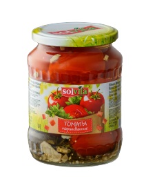 Помидоры СОЛВИТА маринов. 680 г ст/б 1/12