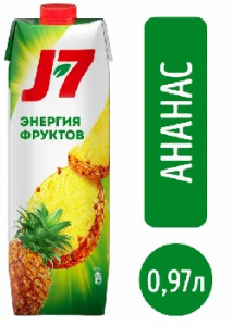Сок J7 0,97л Ананас 1/12