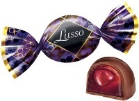 Конфеты Яшкино ЖЕЛЕЙНЫЕ ЛУССО (LUSSO) черн.смородина  УК307 1/1/5