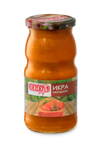 Икра Овощная ЕКО 480 г ст/б 1/12
