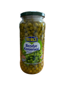 Зел горошек BURCU 570 гр ст/б 1/12