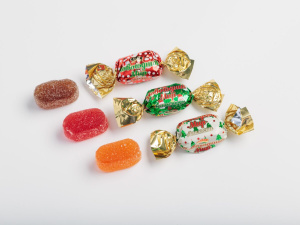 Конфеты Атаг Новогодний мир мармелад 1/1/4  НГ