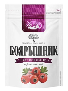 Боярышник БАБУШКИН ХУТОРОК 75гр ZIP пакет 1/12