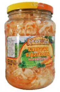 Салат Кадушка капуста с морковью 700гр 1/6