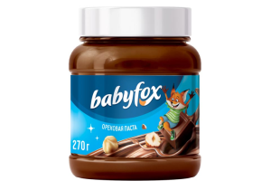 Паста шоколадно-ореховая Бейбифокс 270гр 1/12 РРО 010