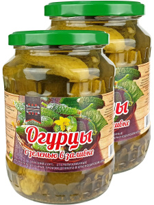 Огурцы Пан КонсервычЪ 680мл 1/8